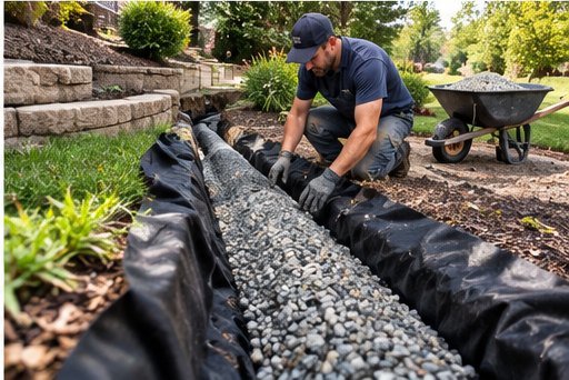 French Drain Installs